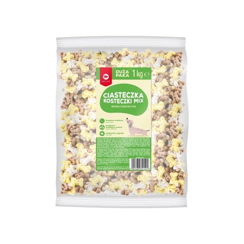 Maced Ciastka Kostka Wanilia Mix - przysmak dla psa - 1 kg Maced Ciastka Kostka Wanilia Mix - przysmak dla psa - 1 kg