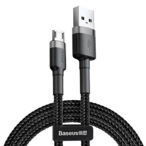 Kabel przewód USB - micro USB 200cm Baseus CAMKLF-CG1 Quick Charge 1.5A z obsługą szybkiego ładowania Kabel przewód USB - micro USB 200cm Baseus CAMKLF-CG1 Quick Charge 1.5A z obsługą szybkiego ładowania