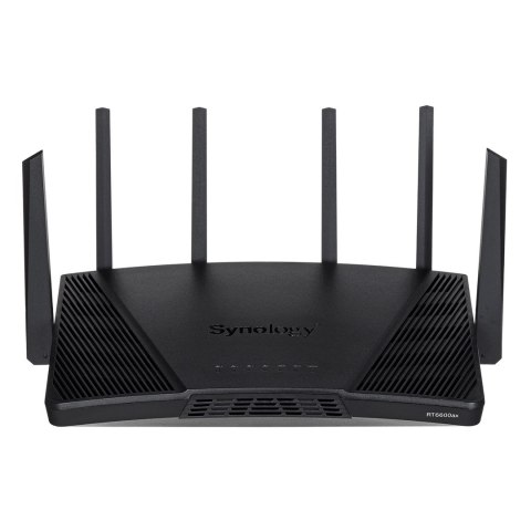 Synology Router RT6600ax, Wi-Fi 6, IEEE 802.11a/b/g/n/ac/ax, 1x 2.5GbE, 3x 1GbE, 1xUSB 3.2, Dual WAN, Three-band router Synology Router RT6600ax, Wi-Fi 6, IEEE 802.11a/b/g/n/ac/ax, 1x 2.5GbE, 3x 1GbE, 1xUSB 3.2, Dual WAN, Three-band router