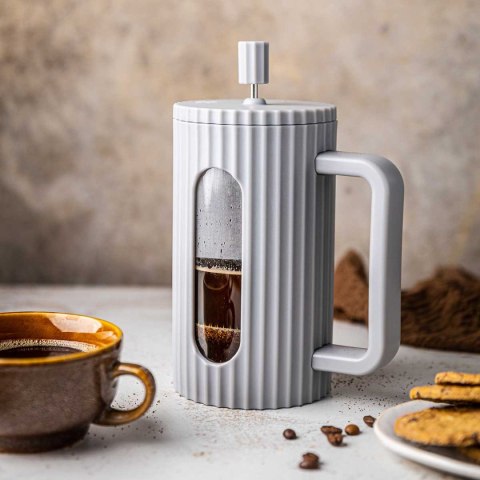 ZAPARZACZ TŁOKOWY DO KAWY/HERBATY 1000ml KLAUSBERG KB-7752 SZARY ZAPARZACZ TŁOKOWY DO KAWY/HERBATY 1000ml KLAUSBERG KB-7752 SZARY