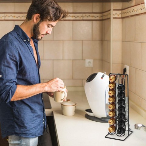 STOJAK ORGANIZER NA KAPSUŁKI NESPRESSO DO KAWY 32szt. 229127 STOJAK ORGANIZER NA KAPSUŁKI NESPRESSO DO KAWY 32szt. 229127