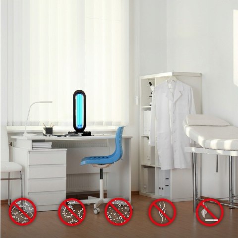Przenośna lampa UV-C sterylizacja dezynfekcja 38W Przenośna lampa UV-C sterylizacja dezynfekcja 38W