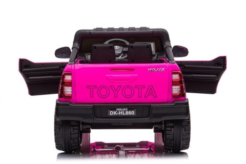 Auto Na Akumulator Toyota Hilux DK-HL860 Różowe Auto Na Akumulator Toyota Hilux DK-HL860 Różowe