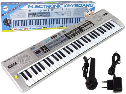 Keyboard MQ-6110 Mikrofon Organki 61 Klawiszy Keyboard MQ-6110 Mikrofon Organki 61 Klawiszy