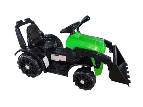Traktor na Akumulator ZP1001B Z Łyżką Klakson Zielony Traktor na Akumulator ZP1001B Z Łyżką Klakson Zielony