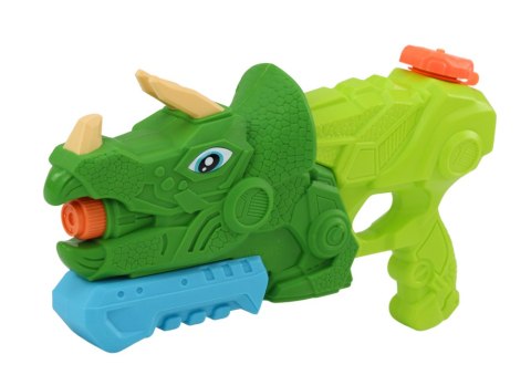 Pistolet Na Wodę Dinozaur Zielony Triceratops 1000 ml Zasięg 7m Pistolet Na Wodę Dinozaur Zielony Triceratops 1000 ml Zasięg 7m
