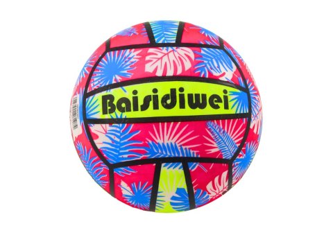 Piłka Gumowa Jaskrawa Liście Różowo Niebieska 24 Cm Piłka Gumowa Jaskrawa Liście Różowo Niebieska 24 Cm