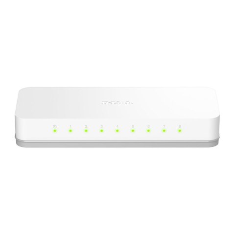 Switch niezarządzalny D-Link 8-portowy GO-SW-8G 8x1000Mbit (RJ45) EASY DESKTOP SWITCH Switch niezarządzalny D-Link 8-portowy GO-SW-8G 8x1000Mbit (RJ45) EASY DESKTOP SWITCH