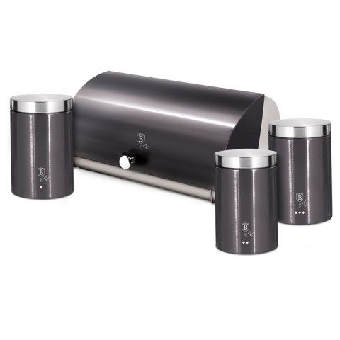 CHLEBAK Z ZESTAWEM POJEMNIKÓW BERLINGER HAUS BH-6732 CARBON PRO CHLEBAK Z ZESTAWEM POJEMNIKÓW BERLINGER HAUS BH-6732 CARBON PRO