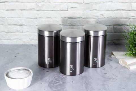 CHLEBAK Z ZESTAWEM POJEMNIKÓW BERLINGER HAUS BH-6732 CARBON PRO CHLEBAK Z ZESTAWEM POJEMNIKÓW BERLINGER HAUS BH-6732 CARBON PRO