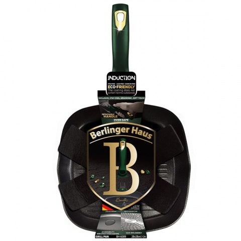 PATELNIA GRILLOWA 28cm BERLINGER HAUS BH-6089 EMERALD PATELNIA GRILLOWA 28cm BERLINGER HAUS BH-6089 EMERALD