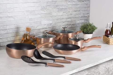 ZESTAW GARNKÓW GRANITOWYCH BERLINGER HAUS BH-6160 ROSE GOLD 13 ELEM. ZESTAW GARNKÓW GRANITOWYCH BERLINGER HAUS BH-6160 ROSE GOLD 13 ELEM.
