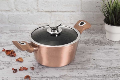 ZESTAW GARNKÓW GRANITOWYCH BERLINGER HAUS BH-6191 ROSE GOLD ZESTAW GARNKÓW GRANITOWYCH BERLINGER HAUS BH-6191 ROSE GOLD
