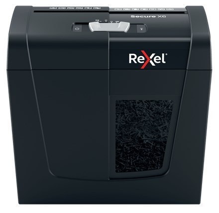Rexel Niszczarka Secure X6, (P-4), 6 kartek, 10 l kosz Rexel Niszczarka Secure X6, (P-4), 6 kartek, 10 l kosz