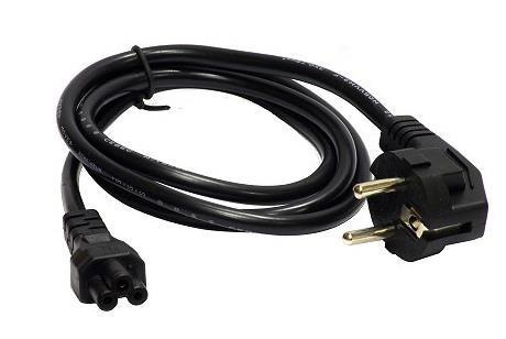 Kabel zasilający Savio CL-81 do notebooka "koniczynka" 1,8m Kabel zasilający Savio CL-81 do notebooka "koniczynka" 1,8m