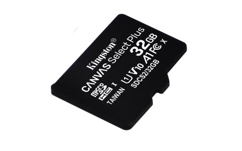 Karta pamięci z adapterem Kingston Canvas Select Plus SDCS2/32GB (32GB; Class 10, Class U1, V10; + adapter) Karta pamięci z adapterem Kingston Canvas Select Plus SDCS2/32GB (32GB; Class 10, Class U1, V10; + adapter)