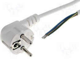 NO NAME KABEL SIECIOWY 3*1,5MM2 Z WTYCZKĄ KĄTOWĄ