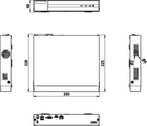 Rejestrator IP Hilook by Hikvision 4MP NVR-8CH-4MP Rejestrator IP Hilook by Hikvision 4MP NVR-8CH-4MP