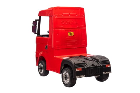 Auto Na Akumulator Scania 500R HL698 Czerwone Lakierowane 4x4 Auto Na Akumulator Scania 500R HL698 Czerwone Lakierowane 4x4