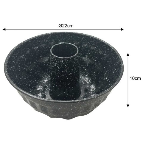 GRANITOWA FORMA BLACHA DO PIECZENIA BABKI 22cm KLAUSBERG KB-7839 GRANITOWA FORMA BLACHA DO PIECZENIA BABKI 22cm KLAUSBERG KB-7839