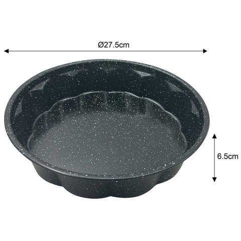 GRANITOWA FORMA BLACHA DO PIECZENIA CIAST 27,5cm KLAUSBERG KB-7838 GRANITOWA FORMA BLACHA DO PIECZENIA CIAST 27,5cm KLAUSBERG KB-7838
