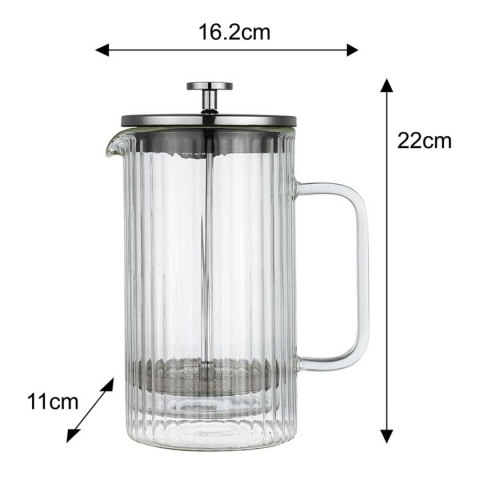 ZAPARZACZ TŁOKOWY DO KAWY/HERBATY TERMICZNY 1000ml KLAUSBERG KB-7758 ZAPARZACZ TŁOKOWY DO KAWY/HERBATY TERMICZNY 1000ml KLAUSBERG KB-7758