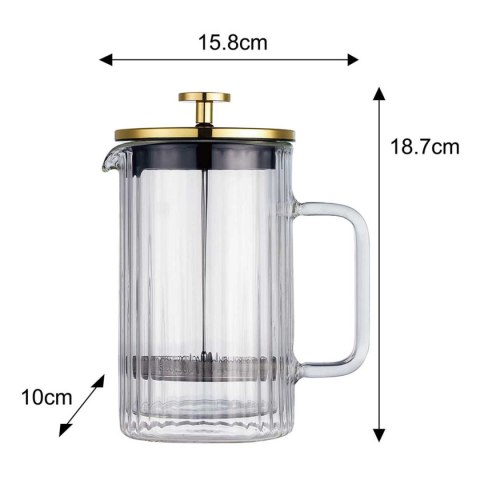 ZAPARZACZ TŁOKOWY DO KAWY/HERBATY TERMICZNY 600ml KLAUSBERG KB-7760 ZAPARZACZ TŁOKOWY DO KAWY/HERBATY TERMICZNY 600ml KLAUSBERG KB-7760
