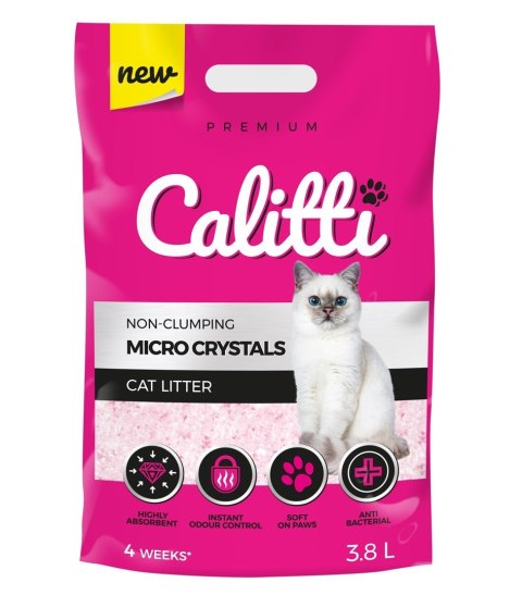 CALITTI Micro Crystals - żwirek silikonowy dla kota - 3,8l CALITTI Micro Crystals - żwirek silikonowy dla kota - 3,8l