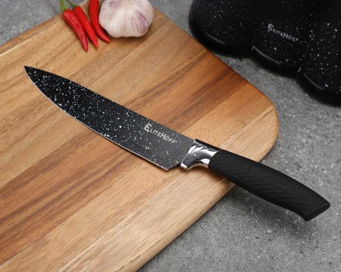 ZESTAW 5 KUCHENNYCH NOŻY MARMURKOWYCH Z OBIERACZKĄ E-6192 ZESTAW 5 KUCHENNYCH NOŻY MARMURKOWYCH Z OBIERACZKĄ E-6192