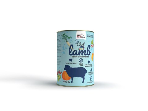 SYTA MICHA mokra karma dla szczeniaka jagnięcina z warzywami 400g SYTA MICHA mokra karma dla szczeniaka jagnięcina z warzywami 400g