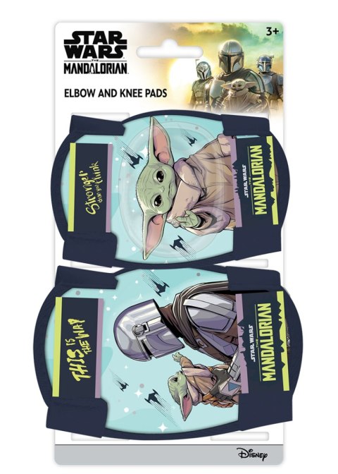 OCHRANIACZE ROWEROWE - KOLANA I ŁOKCIE - STAR WARS MANDALORIAN OCHRANIACZE ROWEROWE - KOLANA I ŁOKCIE - STAR WARS MANDALORIAN
