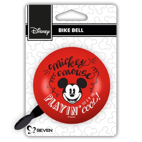 DZWONEK DO ROWERU RETRO MICKEY RED VINTAGE DZWONEK DO ROWERU RETRO MICKEY RED VINTAGE