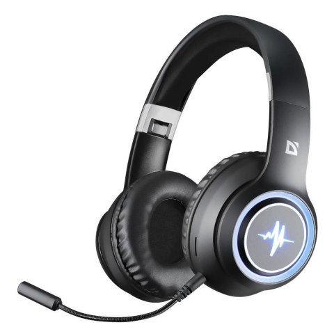 Słuchawki z mikrofonem Defender FREEMOTION B571 bezprzewodowe Bluetooth podświetlane + MP3 Player + mikrofon, czarne Słuchawki z mikrofonem Defender FREEMOTION B571 bezprzewodowe Bluetooth podświetlane + MP3 Player + mikrofon, czarne