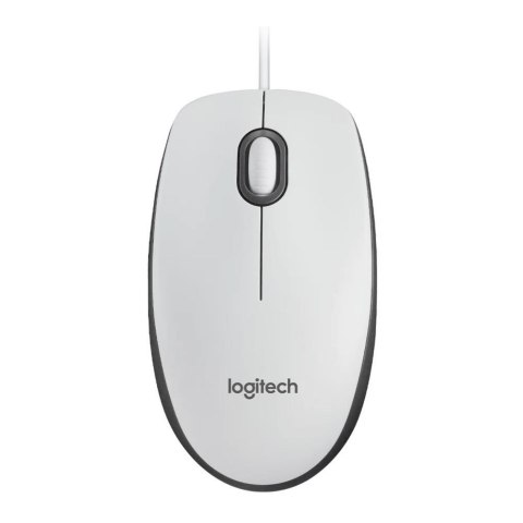 Mysz przewodowa Logitech M100 optyczna biała Mysz przewodowa Logitech M100 optyczna biała