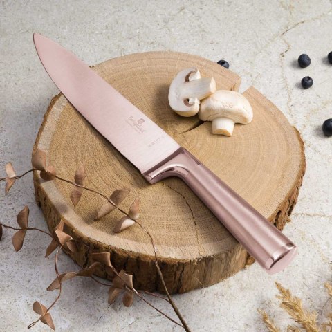 STALOWY NÓŻ SZEFA KUCHNI BERLINGER HAUS 22cm BH-2934 ROSE GOLD STALOWY NÓŻ SZEFA KUCHNI BERLINGER HAUS 22cm BH-2934 ROSE GOLD