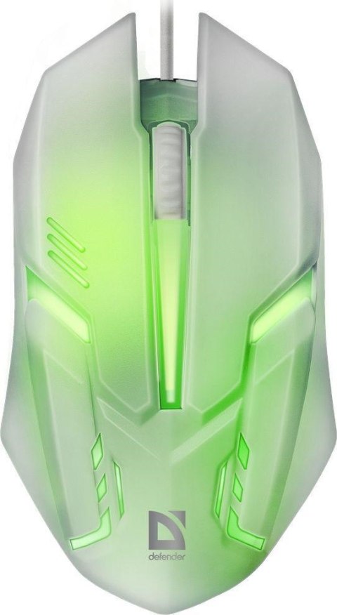 DEFENDER MYSZ CYBER MB-560L 7 KOLORÓW 1200DPI 3P BIAŁA 52561 DEFENDER MYSZ CYBER MB-560L 7 KOLORÓW 1200DPI 3P BIAŁA 52561