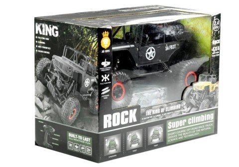 Auto Zdalnie Sterowane Jeep R/C 1:18 Czarne Auto Zdalnie Sterowane Jeep R/C 1:18 Czarne