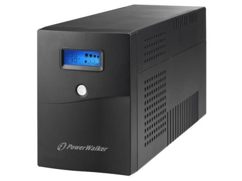 Zasilacz awaryjny UPS Power Walker Line-Interactive 3000VA SCL 4xSchuko RJ11/45 In/Out USB LCD Zasilacz awaryjny UPS Power Walker Line-Interactive 3000VA SCL 4xSchuko RJ11/45 In/Out USB LCD