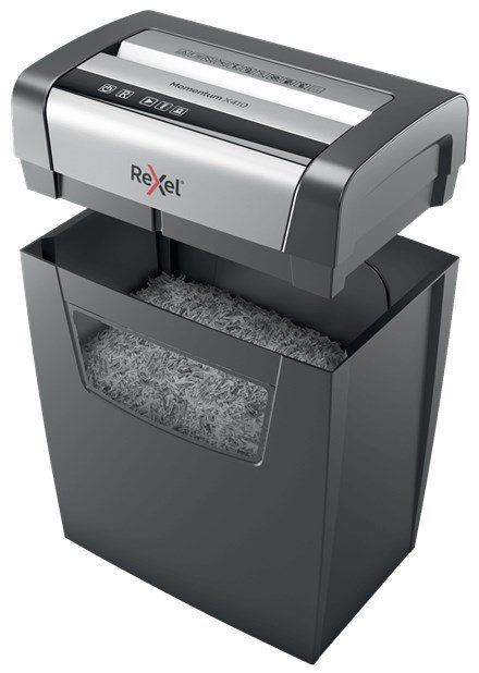 Rexel Niszczarka Momentum X410, 10 kartek, 23 l kosz Rexel Niszczarka Momentum X410, 10 kartek, 23 l kosz