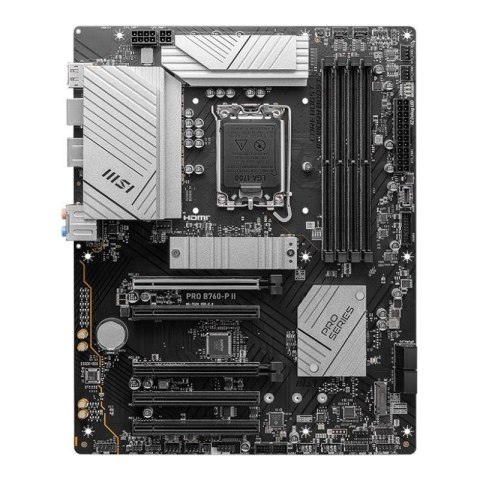 Płyta MSI PRO B760-P II /B760/DDR5/SATA3/M.2/USB3.1/PCIe4.0/s.1700/ATX Płyta MSI PRO B760-P II /B760/DDR5/SATA3/M.2/USB3.1/PCIe4.0/s.1700/ATX