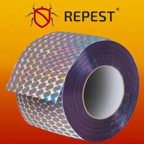 Odstraszacz ptaków- taśma 80m Repest 21041 Odstraszacz ptaków- taśma 80m Repest 21041