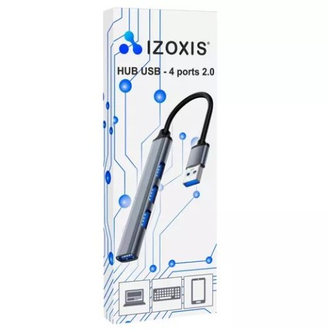 HUB USB- 1 port 3.0 + 3 porty 2.0 Izoxis 23316 HUB USB- 1 port 3.0 + 3 porty 2.0 Izoxis 23316