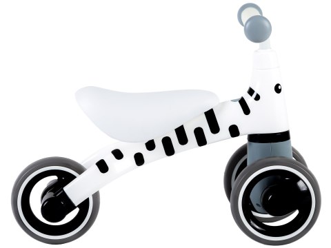 Rowerek biegowy dla dzieci bezpieczna konstrukcja koła EVA "Zebra" ECOTOYS Rowerek biegowy dla dzieci bezpieczna konstrukcja koła EVA "Zebra" ECOTOYS