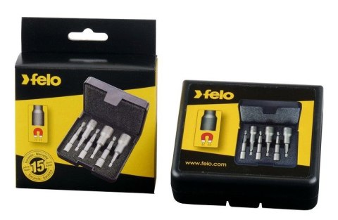 ZESTAW 6 BITÓW NASADOWYCH SW 6-13MM FELO+ETUI ZESTAW 6 BITÓW NASADOWYCH SW 6-13MM FELO+ETUI