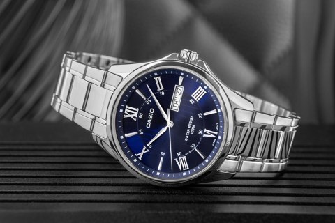 Zegarek Męski Casio MTP-1384D-2AVDF + BOX Zegarek Męski Casio MTP-1384D-2AVDF + BOX