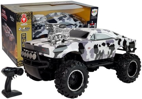 Auto Terenowe Zdalnie Sterowane 2.4G 4x4 Biało-Czarne Moro Auto Terenowe Zdalnie Sterowane 2.4G 4x4 Biało-Czarne Moro