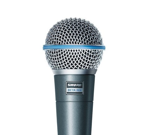Shure Beta 58A - Mikrofon dynamiczny, superkardioidalny, wokalny Shure Beta 58A - Mikrofon dynamiczny, superkardioidalny, wokalny