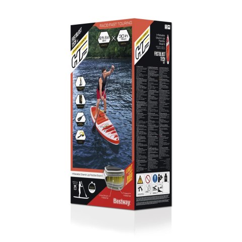 Deska Sup Fastblast Pompowana 381 x 76 x 15 cm Bestway 65343 Deska Sup Fastblast Pompowana 381 x 76 x 15 cm Bestway 65343