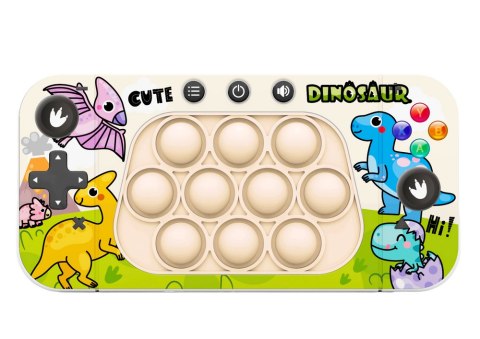 Gra Zręcznościowa Konsola Pop It 4 Tryby Gry Dinozaury Gra Zręcznościowa Konsola Pop It 4 Tryby Gry Dinozaury