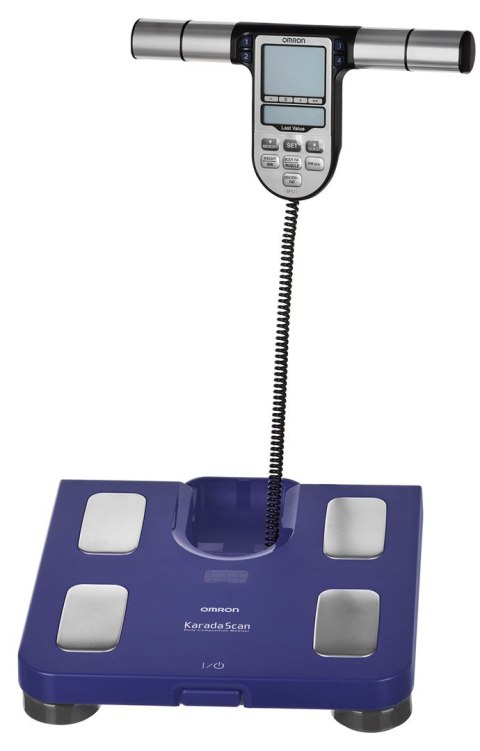 Waga z analizatorem składu ciała Omron Body Comp Monitor BF511 Blue HBF-511B-E Waga z analizatorem składu ciała Omron Body Comp Monitor BF511 Blue HBF-511B-E